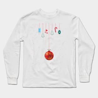 Christmas in quarantine Long Sleeve T-Shirt